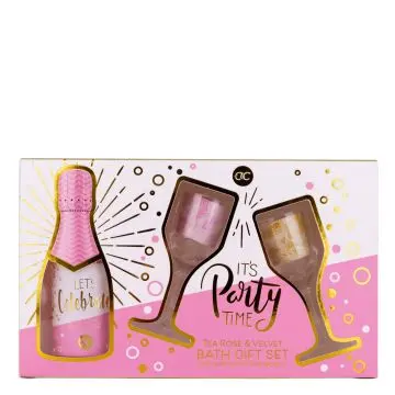 Coffret Let's Celebrate Gel Douche & Verres à Shot  - Tentation - Soin - Visuel 1