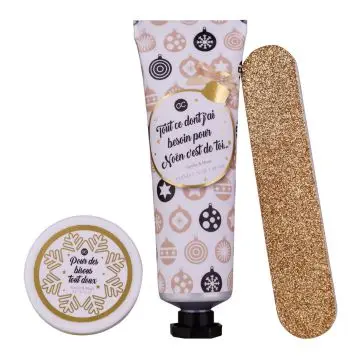 Cracker Winter Magic Crème Mains et Ongles, Baume à Lèvres & Lime à Ongles  - Tentation - Soin - Visuel 2