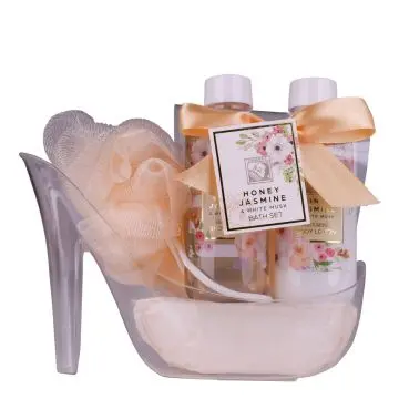 Honey Jasmine Gel Douche, Lotion Corps  & Fleur de Douche  - Tentation - Soin - Visuel 1