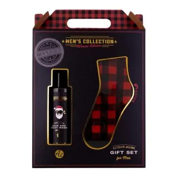 Coffret Men's Collection Gel Douche Corps et Cheveux & Chaussettes  - Tentation - Soin - Visuel 1
