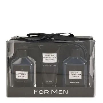 Coffret Luxury Collection for Men Gels Douche, Après-Rasage & Trousse de Toilette  - Tentation - Soin - Visuel 1