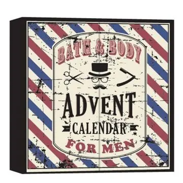Calendrier de l'Avent Bath & Body for Men  - Tentation - Soin - Visuel 1