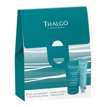 Coffret Cold Cream Marine Crème Mains & Baume à Lèvres  - Thalgo - Soin - Visuel 1