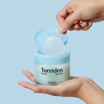 Dive In Disques Tonifiants & Apaisants à l'Acide Hyaluronique 160ml - TORRIDEN - Soin - Visuel 3