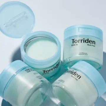 Dive In Disques Tonifiants & Apaisants à l'Acide Hyaluronique 160ml - TORRIDEN - Soin - Visuel 4