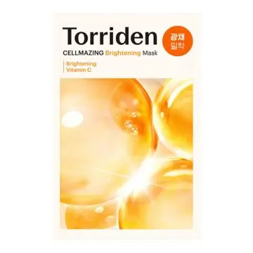 Cellmazing Masque Tissu Éclaircissant à la Vitamine C  - TORRIDEN - Soin - Visuel 1