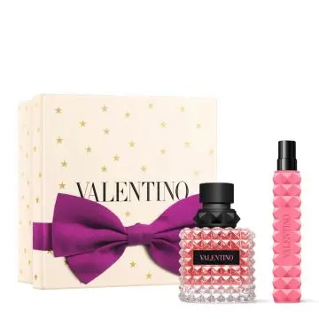Coffret Born In Roma Donna Eau de Parfum 50ml & Format Voyage  - Valentino - Parfum - Visuel 1