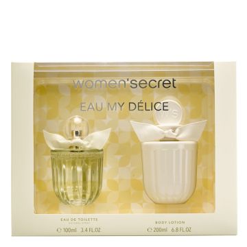 Coffret Eau my Délice Eau de Toilette 100ml & Lait Corps  - Women Secret - Parfum - Visuel 1