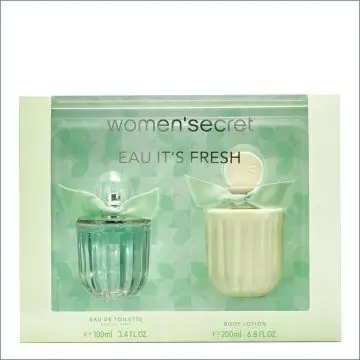 Coffret Eau it's Fresh Eau de Toilette 100ml & Lait Corps  - Women Secret - Parfum - Visuel 1