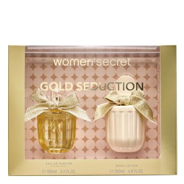 Coffret Gold Seduction Eau de Parfum 100ml & Lait Corps  - Women Secret - Parfum - Visuel 1