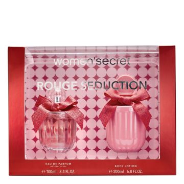 Coffret Rouge Seduction Eau de Parfum 100ml & Lait Corps  - Women Secret - Parfum - Visuel 1