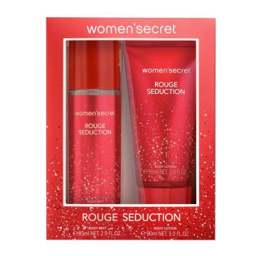 Coffret Rouge Seduction Brume Parfumée 85ml & Lait Corps  - Women Secret - Soin - Visuel 1