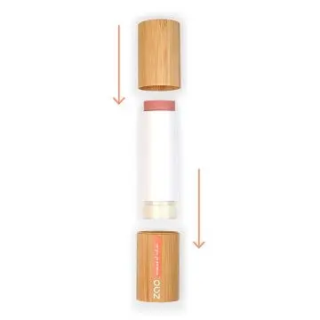 Blush Stick Bio, vegan et rechargeable Bois de rose - Zao Makeup - Maquillage - Visuel 2