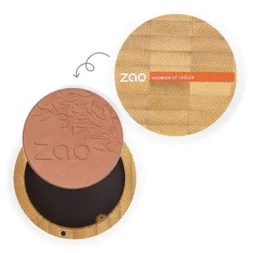 Fard à Joues Bio, vegan et rechargeable Corail doré - Zao Makeup - Maquillage - Visuel 2 Fard à Joues Bio, vegan et rechargeable Corail doré - Zao Makeup - Maquillage - Visuel 2
