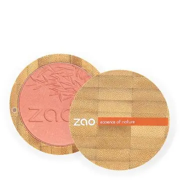 Fard à Joues Bio, vegan et rechargeable Rose Corail - Zao Makeup - Maquillage - Visuel 1
