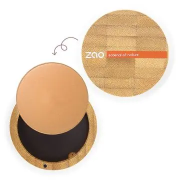 Terre cuite minérale Bio, vegan et rechargeable Cuivre doré - Zao Makeup - Maquillage - Visuel 2 Terre cuite minérale Bio, vegan et rechargeable Cuivre doré - Zao Makeup - Maquillage - Visuel 2