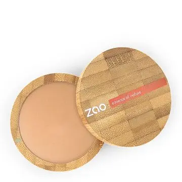 Terre cuite minérale Bio, vegan et rechargeable Eclat naturel - Zao Makeup - Maquillage - Visuel 1