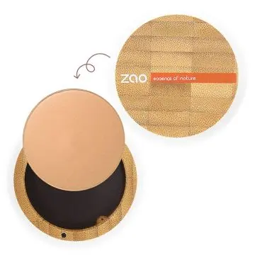 Terre cuite minérale Bio, vegan et rechargeable Eclat naturel - Zao Makeup - Maquillage - Visuel 2