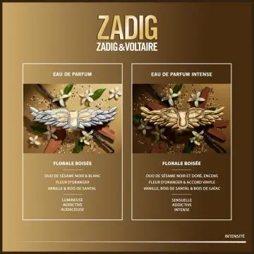 Zadig L'Intense Eau de Parfum Intense 90ml - Zadig & Voltaire - Parfum - Visuel 4