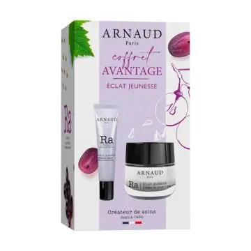 Coffret Avantage Eclat Jeunesse RA - Contour yeux & crèùe de jour  - Arnaud Paris - Soin - Visuel 1