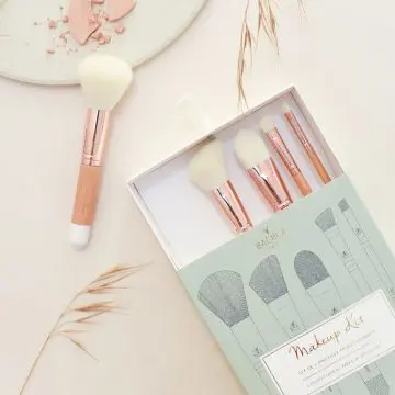 Set de 5 pinceaux Professionnels Accessoires Maquillage Pinceaux - Bachca - Accessoire - Visuel 3