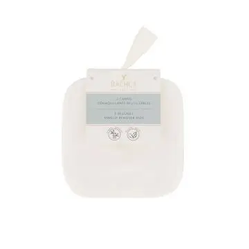 2 carrés démaquillants réutilisables Bambou & Velours  - Bachca - Accessoire - Visuel 1 2 carrés démaquillants réutilisables Bambou & Velours  - Bachca - Accessoire - Visuel 1