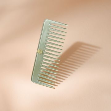 Peigne Opaline Vert d'Eau 
