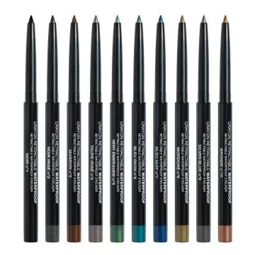 Crayon Yeux Rétractable Waterproof Noir n°1 - Beauty Success - Maquillage - Visuel 2