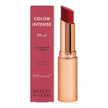 Color Intense Mat Rouge à Lèvres Attirance Fatale n°22 - Beauty Success - Maquillage - Visuel 1