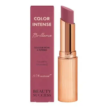 Color Intense Brillance Rouge à Lèvres Nappage Ardent n°04 - Beauty Success - Maquillage - Visuel 1