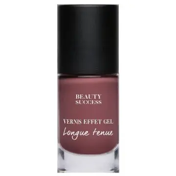 Vernis Longue Tenue Vernis à ongles effet gel Fascinante en rose rétro n°15 - Beauty Success - Maquillage - Visuel 1