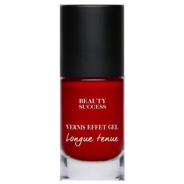 Vernis Longue Tenue Vernis à ongles effet gel Affirmée en rouge carmin n°26 - Beauty Success - Maquillage - Visuel 1