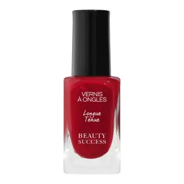 Longue Tenue Vernis à Ongles N°18 Exquise en Rouge Burlat - Beauty Success - Maquillage - Visuel 1