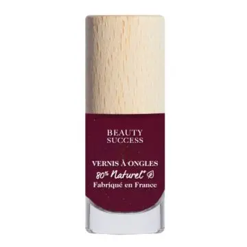 Vernis Naturel Vernis à ongles Prune pailleté n°29 - Beauty Success - Maquillage - Visuel 1