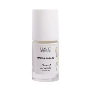 Vernis Enfant Vernis à ongles Blanc Canaille  - Beauty Success - Maquillage - Visuel 1