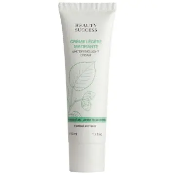 Crème Légère Matifiante Crème Visage Tube 50 ml - Beauty Success - Soin - Visuel 1