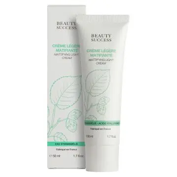 Crème Légère Matifiante Crème Visage Tube 50 ml - Beauty Success - Soin - Visuel 2