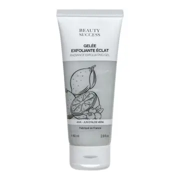 Gelée Exfoliante Eclat Gommage Visage Tube 80 ml - Beauty Success - Soin - Visuel 1