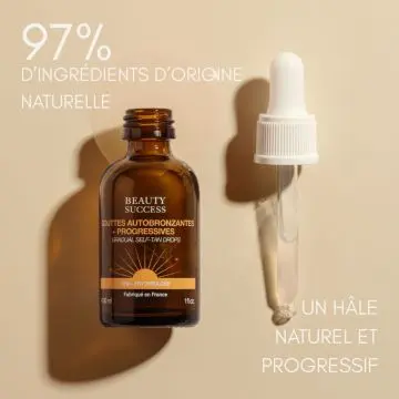 Gouttes Autobronzantes Progressives  30ml - Beauty Success - Soin - Visuel 4