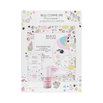 Coffret Belle comme une Princesse Crème Hydratante, Masque Tissu, Vernis & Bague  - Beauty Success - Soin - Visuel 1