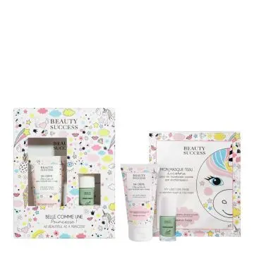 Coffret Belle comme une Princesse Crème Hydratante, Masque Tissu & Vernis  - Beauty Success - Soin - Visuel 2
