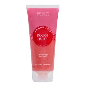 Rouge Délice Gommage Corps 200ml - Beauty Success - Soin - Visuel 1