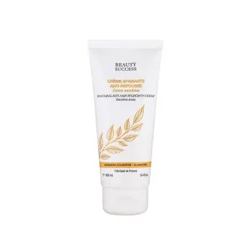 Crème Apaisante Anti-Repousse Post-Épilation Zones Sensibles Tube 100 ml  - Beauty Success - Soin - Visuel 1