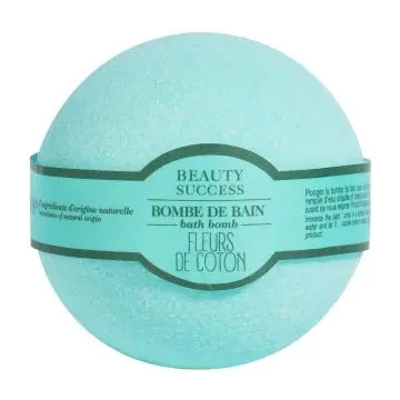 Fleur de Coton Bombe de bain 125g - Beauty Success - Soin - Visuel 1