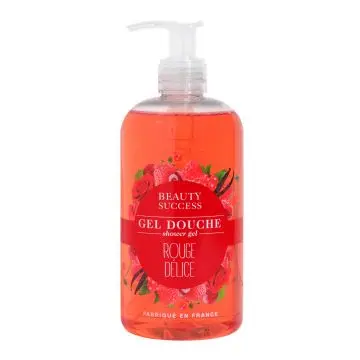 Rouge Délice Gel Bain Douche 400ml - Beauty Success - Soin - Visuel 1
