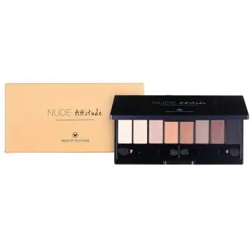 Nude Attitude Palette fards à paupières Wet & Dry Nude - Beauty Success - Maquillage - Visuel 1