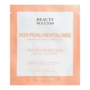 SOS Peau Revitalisée Masque Monodose  - Beauty Success - Soin - Visuel 1