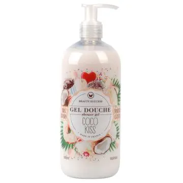 Coco Kiss Gel bain douche Flacon 500ml - Beauty Success - Soin - Visuel 1