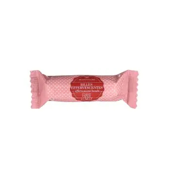 Fraise Lovely Billes effervescentes Sachet 3 x 5g - Beauty Success - Parfum - Visuel 1