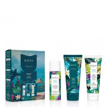 Coffret Routine Corps Moana Gommage, Mousse Lavante & Crème Corps  - Baïja - Soin - Visuel 1